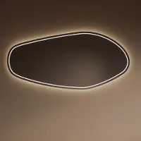 Gliss Design lura spiegel led verlichting en spiegelverwarming 180x85 cm