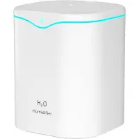 Melitt Luchtbevochtigers voor de Slaapkamer, 2,2 Liter Cool Mist-Luchtbevochtigers voor de Slaapkamer, Draagbare USB-Bureauluchtbevochtiger, Stil Ultrasoon,