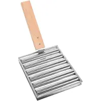 ABOOFAN 2St Camping Barbecue Worstroller Rvs Rek Met Details