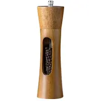 TAUOH 1 STUK, Houten Pepermolen Zout Peper Molen Maalverstelbare Specerij Zoutmolen Keuken Kookgereedschap Keuken Spullen