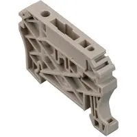 Weidmuller TS35 Eindbeugel Met Testplugoptie - 8630740000 [10 Stuks]