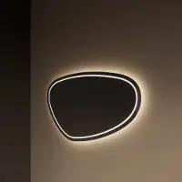 Gliss Design torsa spiegel led verlichting en spiegelverwarming 100x59 cm