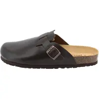 Piece of Mind Clogs 'Comfort' donkerbruin