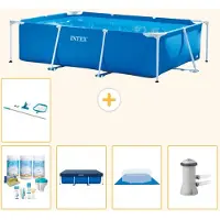 Intex Rechthoekig zwembad - 300x200x75 cm - 6-delig - Model S21123
