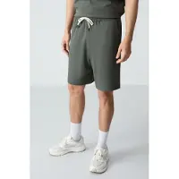 Tommy Life Heren Oversized Katoenmengsel T-Shirt en Shorts Set