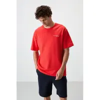 Tommy Life Overmaat T-shirt met Korte Mouwen en Shorts Set