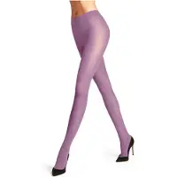Falke Pure Matt eenkleurig materiaal ondoorzichtig 50 DEN panty dames roze - maat S-M