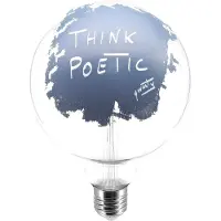 Creative Cables Tattoo Think Poetic G125 4.5w 470lm E27 2700k Dim Globe Led-lamp