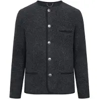 STAPF - Brunhard - Wollen vest S, zwart