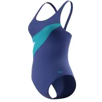 Speedo - Women's Hyperboom Butterfly Back Swimsuit - Badpak 44, blauw