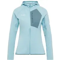 Mammut - Women's Aenergy Light Midlayer Hooded Jacket - Fleecevest M, blauw