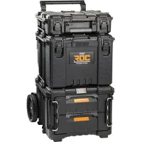 Keter ROC Pro Gear 2.0 gereedschapswagen 3 delig