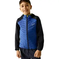 Regatta - Kid's Junior Andreson Hybrid - Hybride jas 9-10 Years, blauw