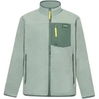 Regatta - Junior Frankie Warm Fleece - Fleecevest 3-4 Years, grijs/turkoois