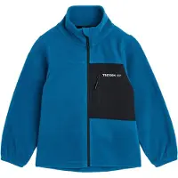 Tretorn - Kid's North Micro Fleece Jacket - Fleecevest 158/164, blauw