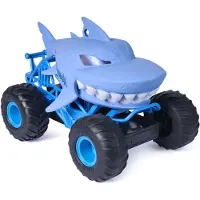 Ginza.se - Chomping Megalodon RC Truck - Bestuurbare Monstertruck 1:15 - Met 3 Actiemodi, Wheelies, Spins, Ketting en Afstandsbediening - Kinderspeelgoed 4+ Jaar