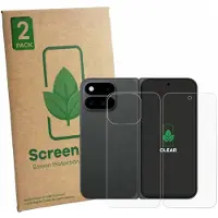 ScreenLeaf 2 Stuks Screenprotector voor Google Pixel 11 Pro Fold (Voor+Achter) - Hoogwaardige Beschermfolie transparant