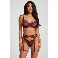 Hunkemoller Jarretel Isabelle Rood Dames | Maat: XS