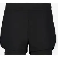Osaga Dry meisjes hardloopshort zwart maat 158/164