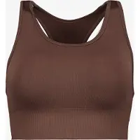 Osaga seamless dames sport BH bruin maat S