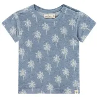 A Tiny Story T-shirt lichtblauw Jongens Badstof Ronde hals All over print - maat 68