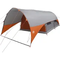 vidaXL Tunnel Tent met Waterdichte Regenhoes 10-persoons
