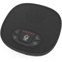 Nedis Conference Speaker | Bluetooth | Omni-directioneel | 15 W | Microfoonbereik: 10 m | Accu gevoed / USB Gevoed | 1x 3.5 mm Audio Out / 1x USB-C | Zwart