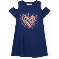 Desigual Korte jurk VEST_BLOOM kind 5 / 6 jaar