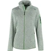 CMP - Women's Jacket Jacquard Knitted - Fleecevest 44, olijfgroen