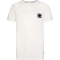 Petrol Industries - Jongens Relaxed katoenen T-shirt millpath - Wit - Maat 116