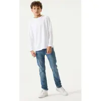 Garcia Tavio jongens Jeans, 140, Blauw, Slim fit