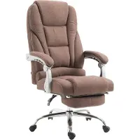 BellaFurn Ergonomische bureaustoel - Bureaustoel - Traploos verstelbare zithoogte. Kleur: Bruin