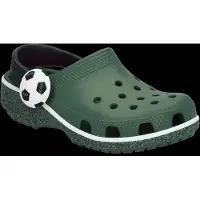 Crocs Klomp Kids Classic Soccer Turf Clog Turf Green-Schoenmaat 33 - 34
