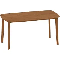 BellaFurn Eettafel van grenenhout – Landelijke stijl | Kleur: Bruin | Afmetingen: 80x150x76 cm