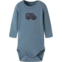 Name it - Romper - NBMOLANDER - Auto - Blue Mirage - Maat 74