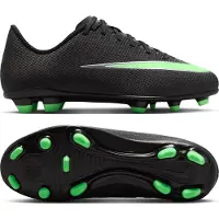 Nike Mercurial Vapor 17 Club Gras / Kunstgras Voetbalschoenen (MG) Kids Zwart Felgroen Zilvergrijs