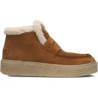 Shabbies Dames Sneakers Senna Anna - Camel - Maat 39