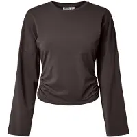 Pieces Shirt 'PCAlli' chocoladebruin