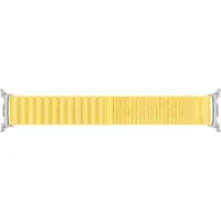 Samsung Originele Fabric Band voor de Galaxy Watch 9 (40/44mm) / Watch 8 (40/44mm) / Classic (46mm) - Maat S/M - Geel