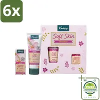 Kneipp - Soft Skin Favourites Geschenkset - Amandelbloesem - Voordeelverpakking - 6 stuks - - Cadeauset
