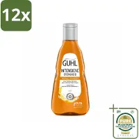 Guhl - Shampoo - Intensieve Stevigheid - 250 ml - Voordeelverpakking - 12 stuks - Dun haar - Slap haar