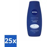 Nivea 25 x - Douchecrème - Rijke Hydratatie - Voedend Huidgevoel - 500 ml - Douchecrème - Voedende Douchecrème - Hydratatie - Huid Verzorging -
