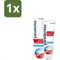 Parodontax 1 x - Tandpasta - Active Repair Tandvlees - Fresh Mint - 75 ml - Tandvlees Herstel - Bloedend Tandvlees - Gezwollen Tandvlees - Tandplak Verwijderen - Fluoride Tandpasta