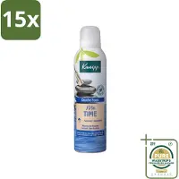 Kneipp 15 x - Douche schuim - Me‑Time - Patchouli & Sandelhout - 200 ml - Grootverpakking - Douche Foam - Patchouli En Sandelhout - Me-time - Rustgevend Schuim - Huidverzorging