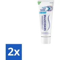 Sensodyne 2 x - Tandpasta - Rapid Relief - Gevoeligheidsverlichting - 75 ml - Gevoelige Tanden - Tandpasta - Tandpijn - Snelle Verlichting - Tandbescherming