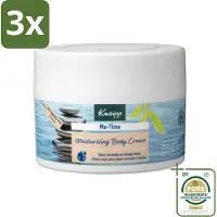 Kneipp 3 x - Body crème - Me‑Time - Patchouli & Sandelhout - 200 ml - Grootverpakking - Bodycrème Me-Time - Me-Time - Patchouli En Sandelhout - Huidverzorging - Rustgevende Crème