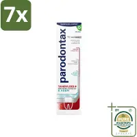 Parodontax 7 x - Tandpasta - Tandvlees+Gevoeligheid & Adem - Whitening - 75 ml - Grootverpakking - Tandpasta - Tandvlees - Gevoeligheid - Adem - Whitening