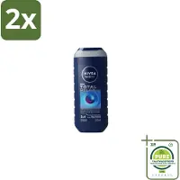 Nivea MEN - Douchegel - Total Relax - 250 ml - Voordeelverpakking - 2 stuks - Douchegel - Ontspanning