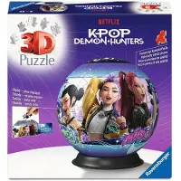 Ravensburger 3D Puzzle Ball - KPop Demon Hunters - 72 stukjes