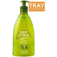 Dalan D'OLIVE OLIVE OIL LIQUID SOAP VLOEIBARE ZEEP 12 X 300 ML